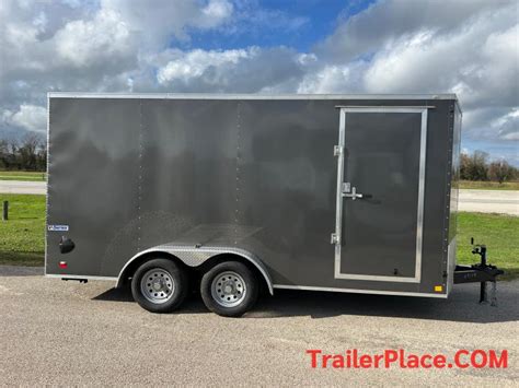 2023 Continental Cargo 7x16 Enclosed Cargo Trailer Trailer Place