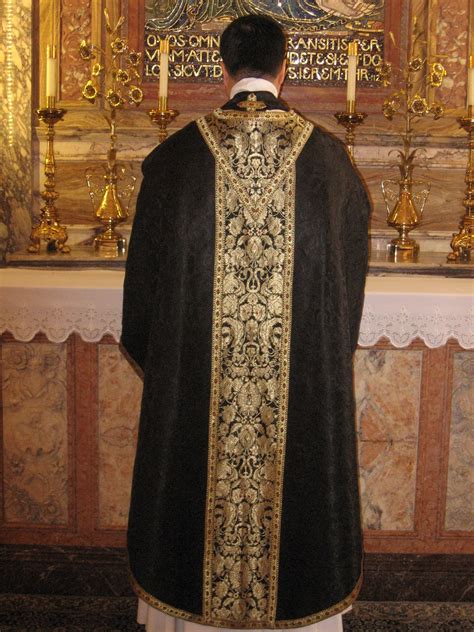 New Liturgical Movement Another New Black Vestment Set