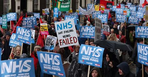 NHS London March 2018 Recap As Tens Of Thousands Marched On Downing