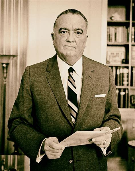 J Edgar Hoover Director Of The FBI 1961 Photograph By Mountain Dreams