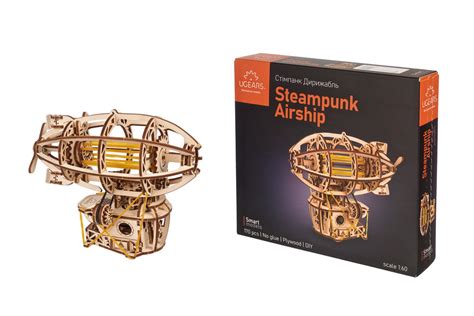 Ugears DIY 3D model kit Steampunk Airship