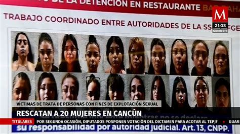 Cancún Rescatan a 20 mujeres víctimas de trata de personas Grupo Milenio