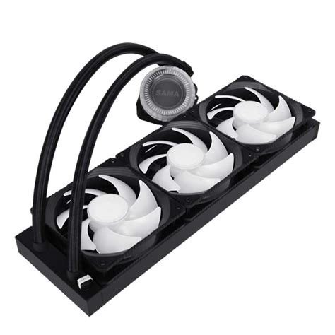 Sama 360mm Radiator Rainbow Pc Para Cpu Rgb Liquid Cooler Block Computer Cpu Water Coolers And