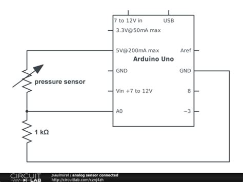 analog sensor connected - CircuitLab