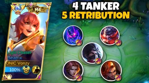 BEATRIX VS 4 TANK 5 RETRIBUTION BEATRIX BEST BUILD 2023 YouTube