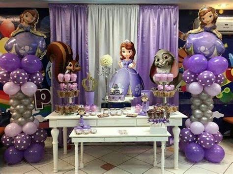 FIESTA DE LA PRINCESA SOFIA SOFIA PRIMERA 2017 MESA DE DULCES PARTY