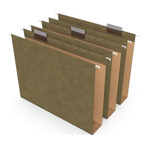 Staples® Reinforced Box Bottom Hanging File Folders Letter 2