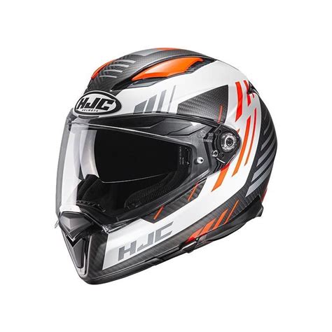 Casque Hjc F Carbon Kesta Mc Hsf Orange