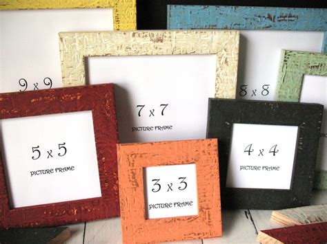 5x5 Square Picture Frame - Etsy