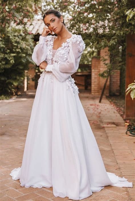 Vestido De Noiva Simples 30 Modelos Elegantes Para Casamento Intimista