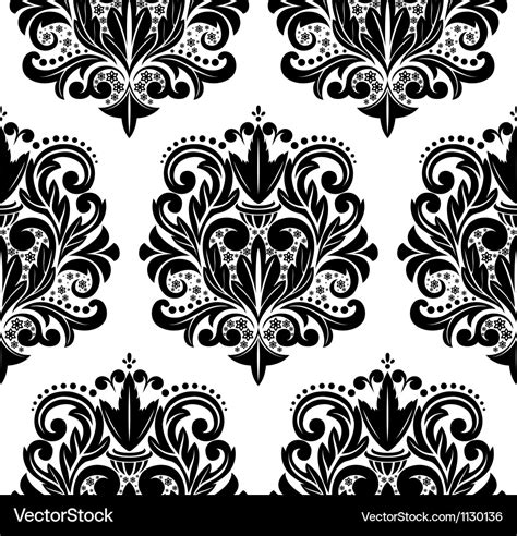 Damask Vector Patterns