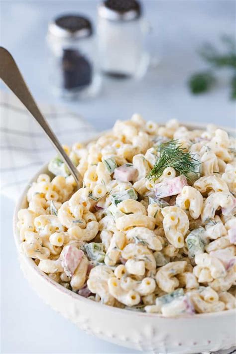 Macaroni Dill Salad Simply Stacie