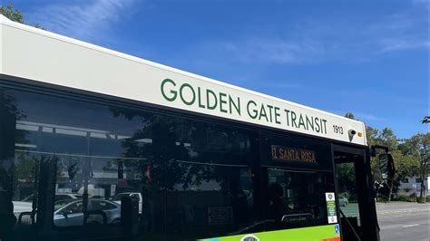 2019 Golden Gate Transit GillIG Low Floor HEV40 1930 Route 101N To