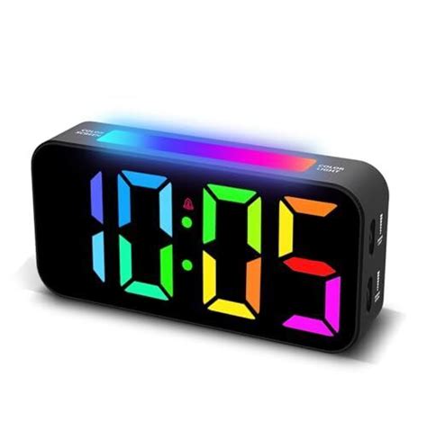 Loud Alarm Clocks For Heavy Sleepers Digital Clock With Night Light