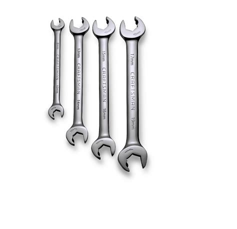 Craftsman 4 Pc Standard SAE Open End Ratcheting Wrench Set Free