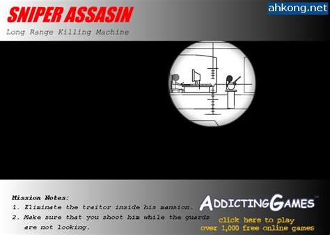 ahkong.net » Blog Archive » Sniper Assassin – Walkthrough