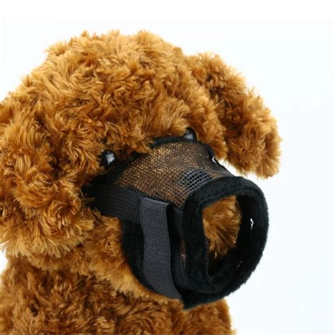 Buy Mask Bark Breathable Nylon Dog Muzzle Soft