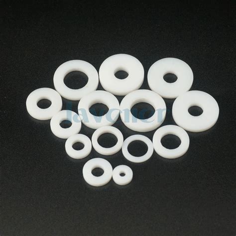 Pcs I D Mm Mm Ptfe Flat Washer Gasket Spacer Sealing Pressure Gage