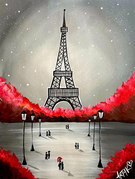 Aprende Como Dibujar Y Pintar La Torre Eiffel De Paris Paso A Paso