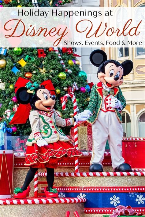 Holidays at Disney World + Shows, Events, Food & More