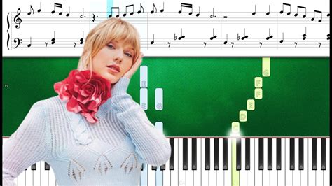 Taylor Swift Mr Perfectly Fine Piano Tutorial Sheets Youtube