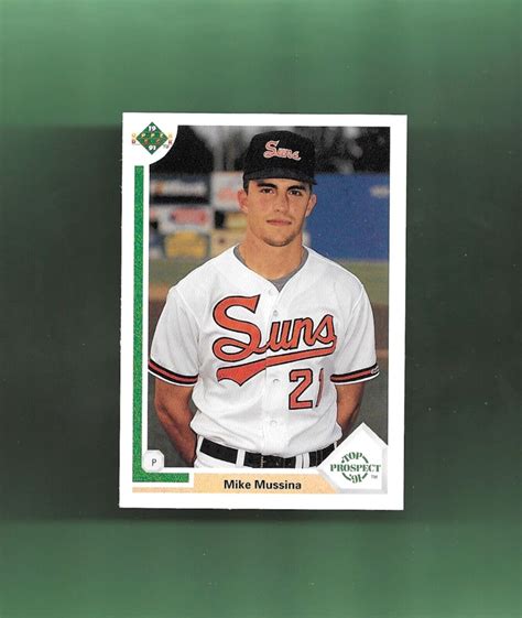 1990 Upper Deck TOP PROSPECT ROOKIE RC 65 MIKE MUSSINA NEW YORK