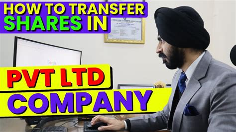 Procedure To Transfer The Share In Private Limited Company Transfer