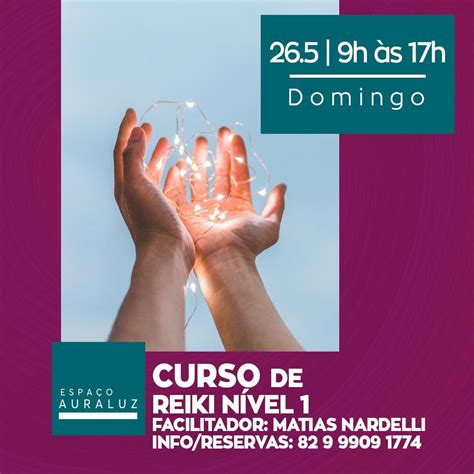 Curso Reiki Nível 1 Tradicional Sympla