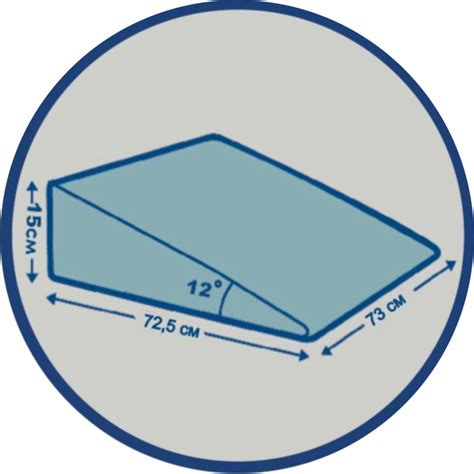 Рoduszka Кlin dla dorosłych poduszka antyrefluksowa dla dorosłych 15cm