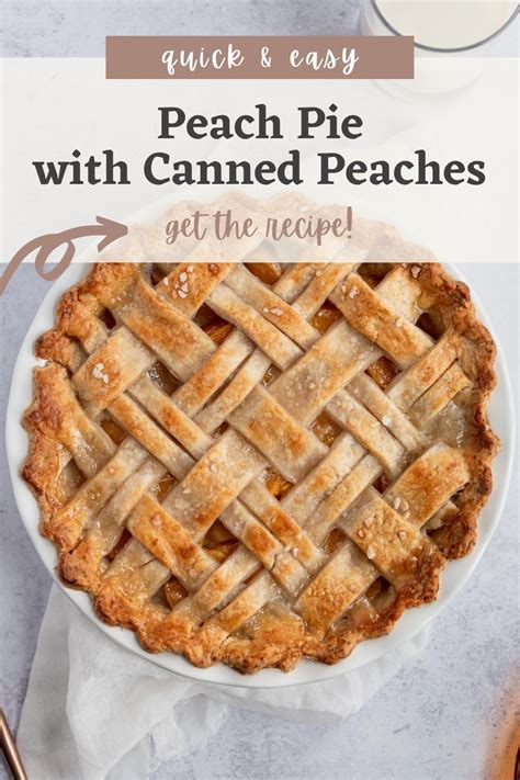 Easy Homemade Peach Pie Recipe