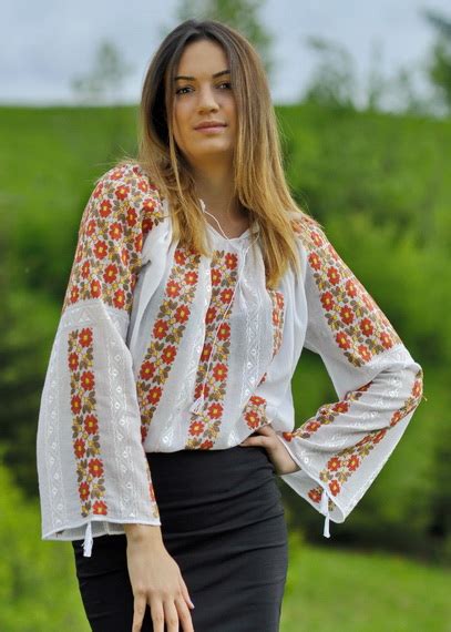 Buy Romanian Embroidered Peasant Blouses For Sale Online Store