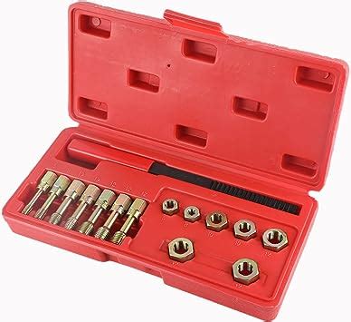 KAISAL 15 PCS Thread Chaser Repair Set Universal Metric Thread