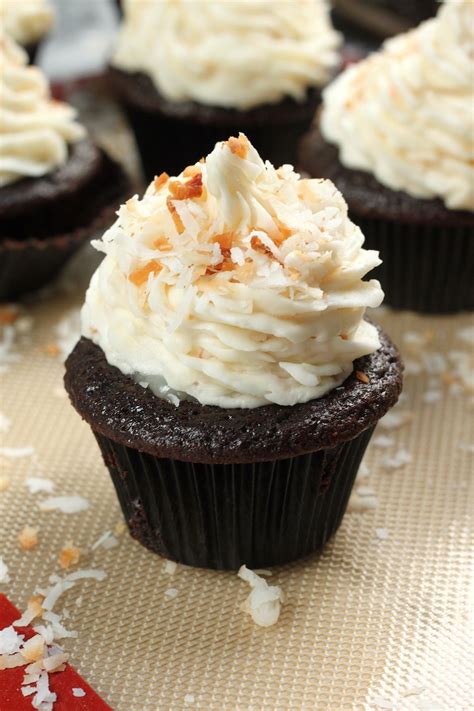 The Best Chocolate Coconut Cupcakes Baker By Nature