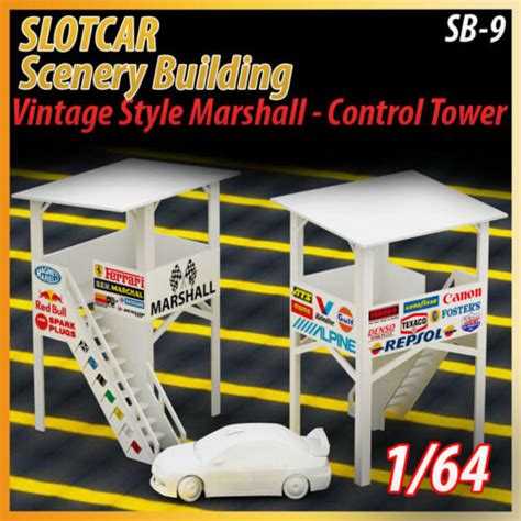 Slotcar Scenery Building Vintage Style Marshall Control Tower