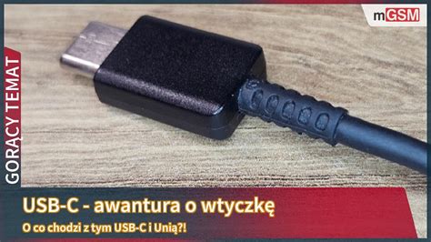 USB C awantura o wtyczkę YouTube