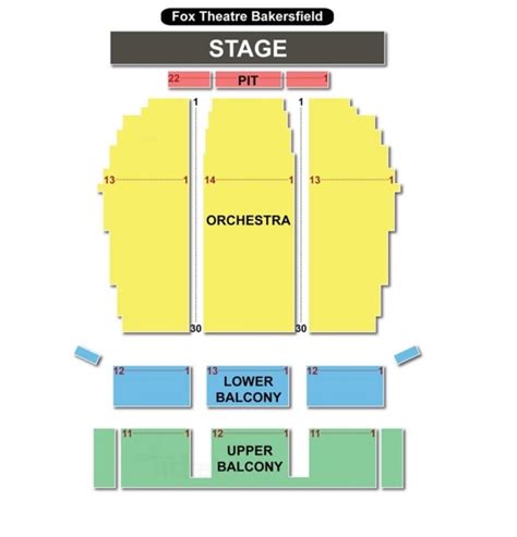 Fox Theatre Seating Chart Cabinets Matttroy