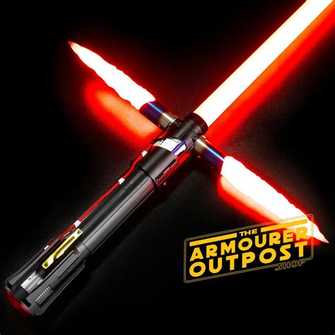 Kylo Rens Neopixel Lightsaber With Blades And Hard Case Includes 22 Fonts Smoothswing Xenopixel