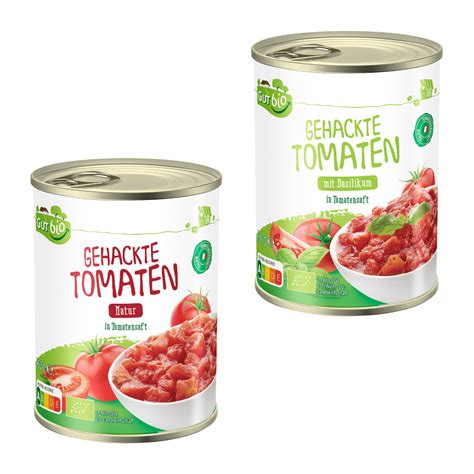 GUT BIO Bio Gehackte Tomaten günstig bei ALDI Nord