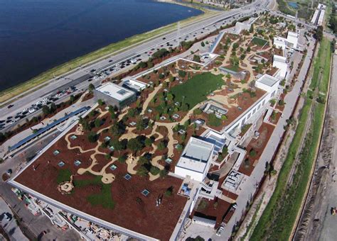 See Photos Of Facebook New Campus With Grass Roof In Menlo Park