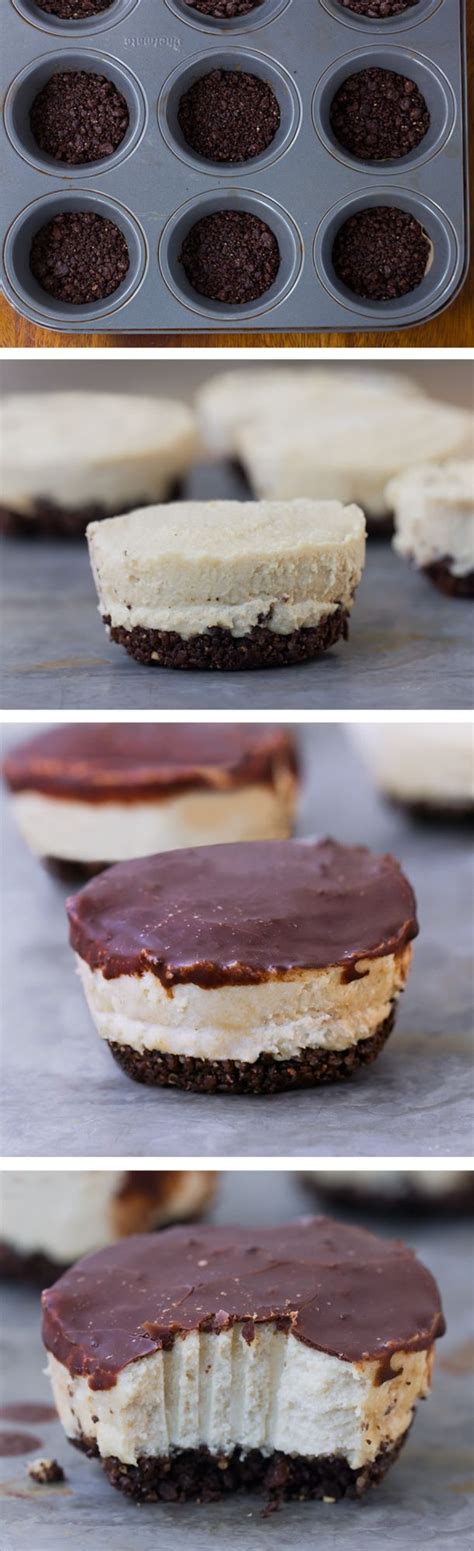 Bounty Bar Cheesecakes Easy Bite Sized Cheesecakes Chocolate