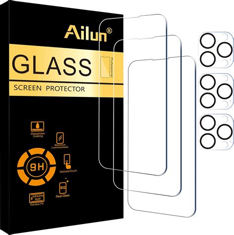 Ailun Pack Screen Protector For Iphone Pro Inch Pack