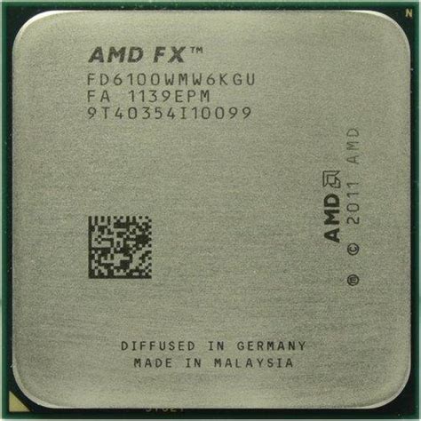Процессор AMD FX 6100 Socket AM3+ (FD6100WMW6KGU) Б/У – фото, отзывы ...