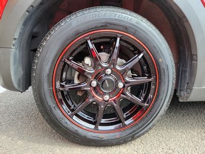 BEST写真館 スズキ ラパン HE33S の HOT STUFF ホットスタッフ G SPEED ジースピード 14 ブラック レッド