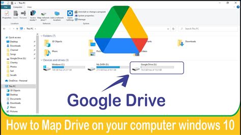 How To Map Drive On Your Computer Windows Add Google Drive To File