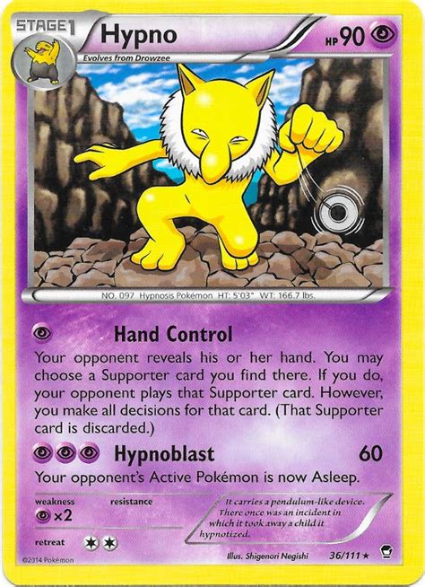 Hypno Furious Fists Pokemon Card Review Primetimepokemon S Blog