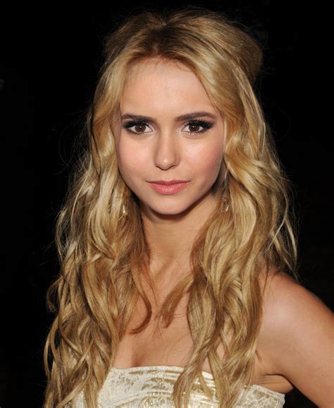 Nina Dobrev With Blonde Hair