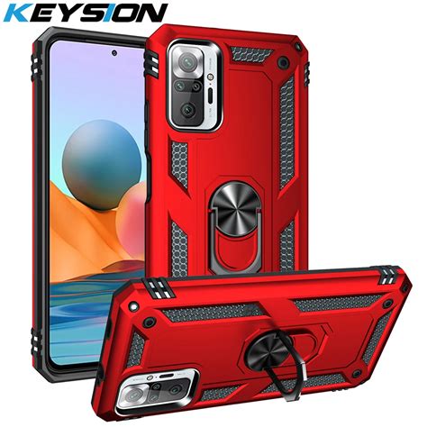 Keysion Funda A Prueba De Golpes Para Redmi Note 10 Pro 10s 9 8 7