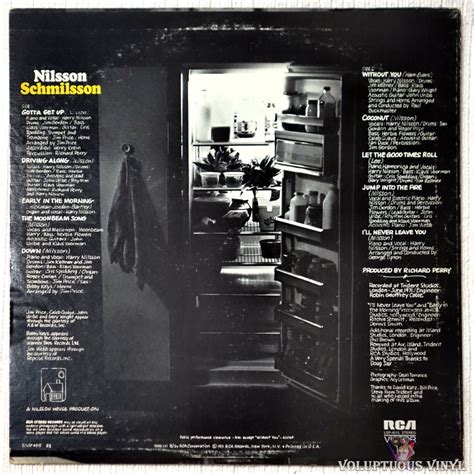 Harry Nilsson ‎– Nilsson Schmilsson (1971) Vinyl, LP, Album, Reissue ...