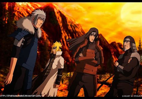 Naruto Shippuden: All hokage