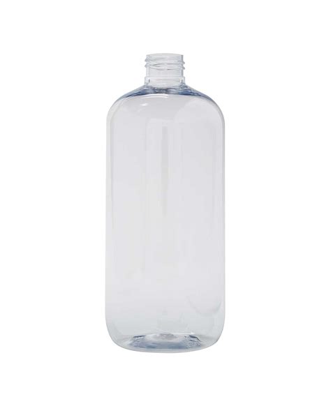 16oz 28 410 Clear PET Boston Round Bottle Paramount Global